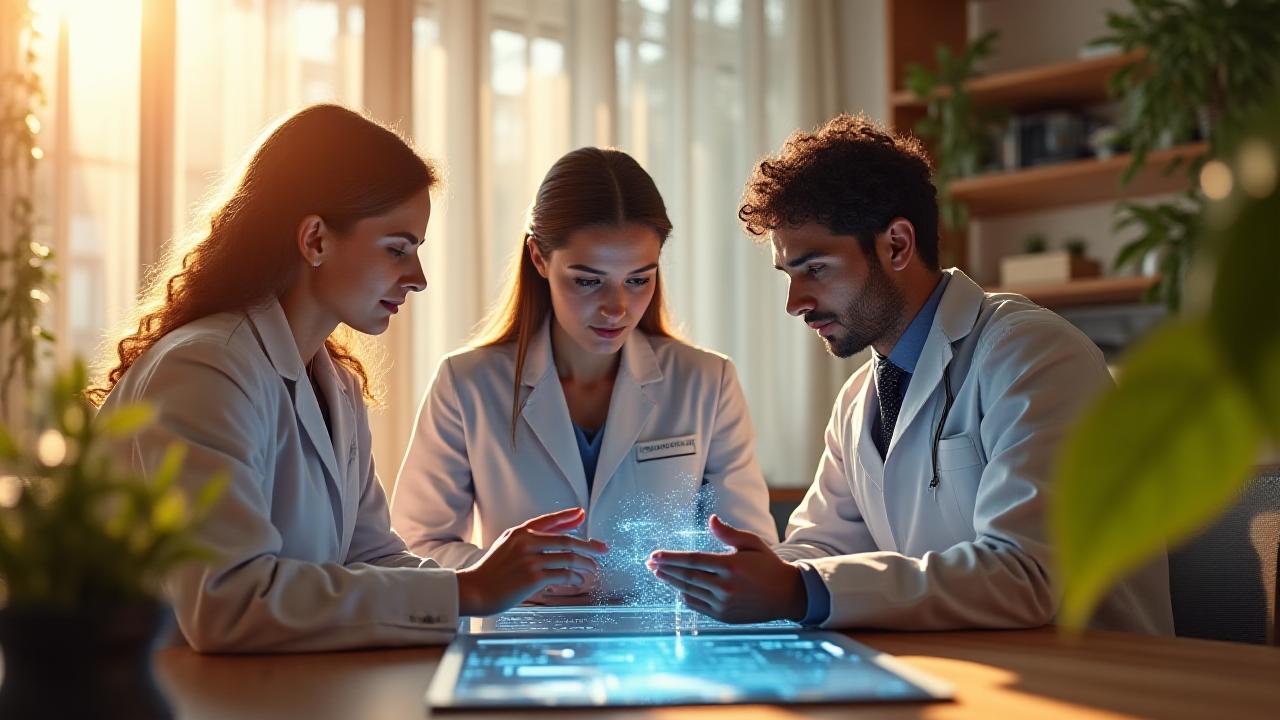 SylvaByte AI research team collaborating on AI architecture in their London hub