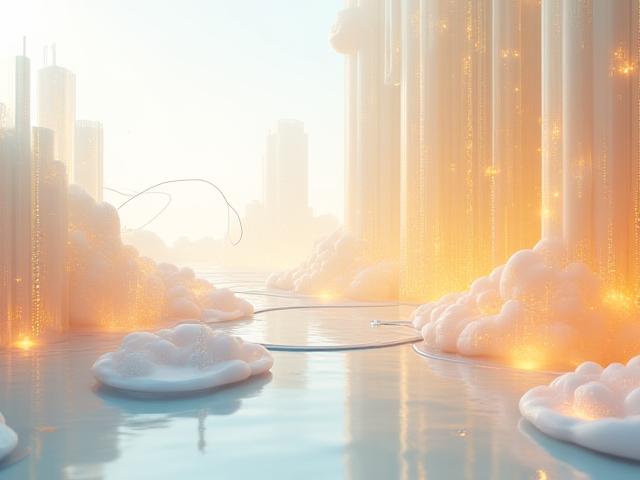 Custom AI software dashboard representation